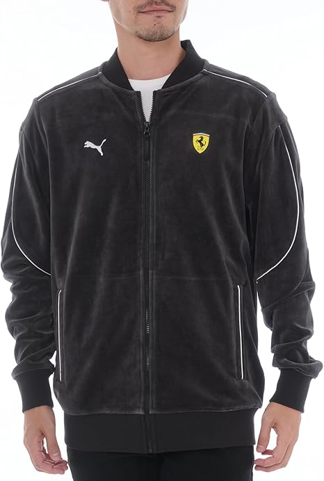 【希少】プーマ× Ferrari  ダウンジャケット ブルゾン エンブレム  黒 2025年最新】PUMA ダウン ferrariの人気アイテム - メルカリ
